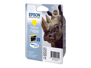 Epson T1004 Rhinocéros - jaune - cartouche d'encre originale