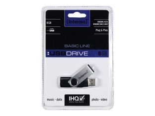 Intenso Basic Line - Clé USB - 8 Go - USB 2.0