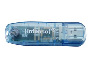 Intenso Rainbow Line - Clé USB 4 Go - USB 2.0 - bleu