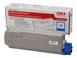 OKI 43865723 - cyan - cartouche laser d'origine