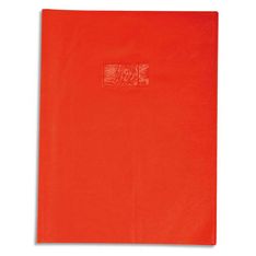 Calligraphe - Protège cahier sans rabat - A4 (21x29,7 cm) - grain losange - rouge