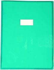 Calligraphe - Protège cahier sans rabat - 24 x 32 cm - cristalux - vert transparent