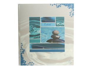 Album photo à spirale Exacompta Graphik 32x32 cm – 60 pages noires pour 360 photos 10x15 cm - couverture noire élégante