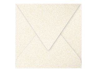 Pollen - 20 Enveloppes - 165 x 165 mm - 120 g/m² - ivoire irisé