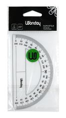 Wonday - Rapporteur plastique 12 cm - 180°