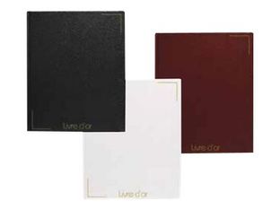 Erica Prestige - Livre d'or 21 x 26 cm - bordeaux