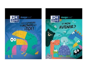 Cahier de textes Oxford Teo Tarras - 15 x 21 cm - différents modèles disponibles - Hamelin