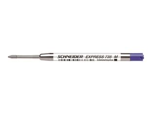 Schneider Express 735  - Recharge pour stylo à bille - bleu - pointe moyenne