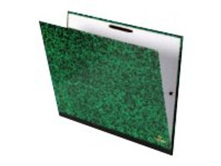 CANSON studio - Carton à dessin - 2 élastiques - 260 x 330 mm - noir, vert