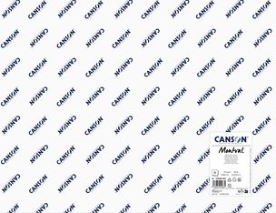 Canson Montval - Papier aquarelle - 50 x 65 cm - 270 g/m² - blanc