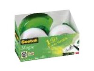 Pack 3 cintas magic + dispensador scotch