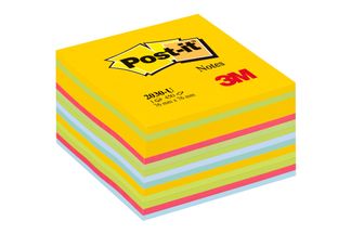 Cube Post-it Couleurs Light Energie - 76 x 76 mm