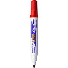 BIC VELLEDA 1701 - Marqueur effaçable - pointe ogive - rouge