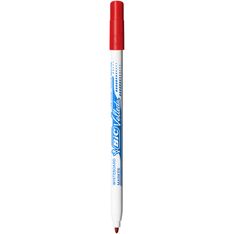 BIC VELLEDA 1721 - Marqueur effaçable - pointe fine - rouge