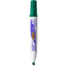 BIC VELLEDA 1751 - Marqueur effaçable - pointe biseau - vert