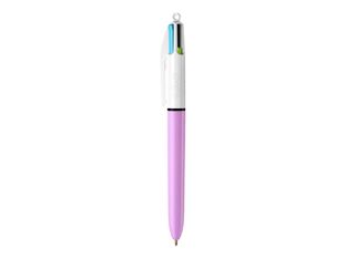 Boli bic 4 colores fun rosa-celeste