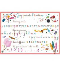 Aris Editions - Sous main éducatif effaçable "L'écriture" - 30 x 42 cm