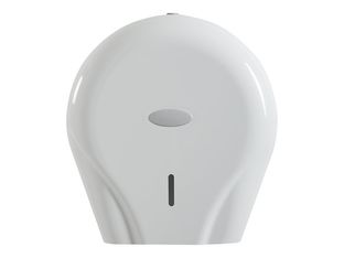 Rossignol - Distributeur de papier toilette 400 feuilles - avec clef - blanc
