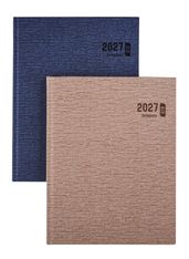 Agenda Ecotiming Kazar - 1 semaine sur 2 pages - 17,1 x 22 cm - disponible dans différentes couleurs - Brepols