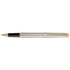 Waterman Hemisphere Essential - Roller - encre noire - fin - argent/or