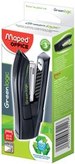 Maped - Agrafeuse Greenlogic Half Strip noir - capacité de 25 feuilles - agrafes 24/6 ou 26/6