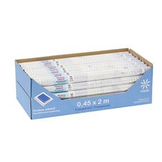 Viquel - Couverture de livre - Rouleau de 45 cm x 2 m - adhésif incolore