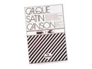 Canson - bloc dessin calque - 50 feuilles - A4 - 90G - blanc
