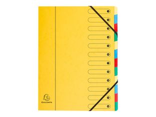 Exacompta Harmonika - Trieur 12 positions - disponible dans différentes couleurs