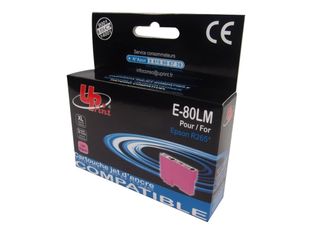 Cartouche compatible Epson T0806 Colibri - magenta clair - Uprint