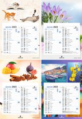 Oberthur - Plaque Nova mensuel - 18 x 26 cm - disponible dans différents modèles