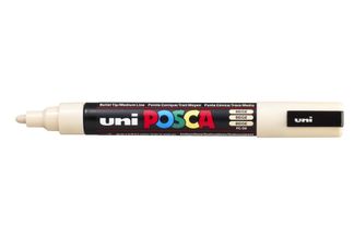 POSCA PC-5M - Marcador - permanente - beige - tinta pigmentada al agua - 1.8-2.5 mm - medio