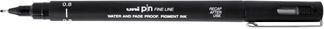UNI PIN - Feutre technique - pointe calibrée - 0.8 mm - noir