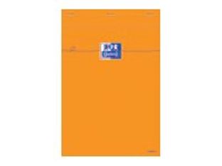 Oxford - Pack de 10 Blocs notes - 7,4 x 10,5 cm - 160 pages - petits carreaux - 80g - orange