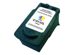 Canon CL-511 - remanufacturé UPrint C.511 - cyan, magenta, jaune - cartouche d'encre