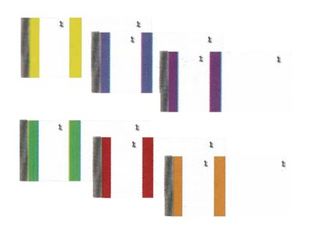 ELVE - 10 Blocs vendeurs de 100 tickets - 60 x 135 mm - numéroté - couleurs assorties