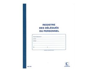 ELVE - Registre des délégués du personnel - 32 x 24 cm