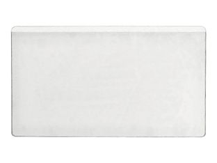 DURABLE POCKETFIX - 10 Porte-étiquettes adhésives - 65 x 105 mm - transparent