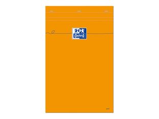 Oxford - Bloc notes - A4 + - 160 pages - blanc - 80G - orange