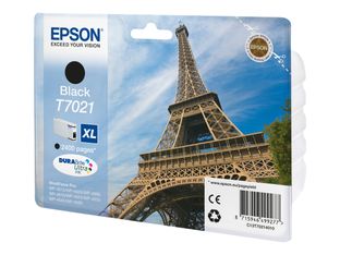 Epson T7021XL Tour Eiffel - noir - cartouche d'encre originale