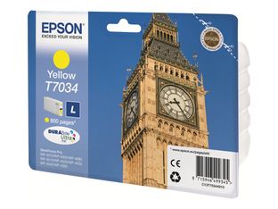 Epson T7034 Big Ben - jaune - cartouche d'encre originale