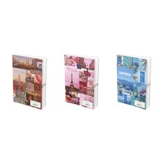 Agenda Scolaire PAYSAGES URBAINS - 12x17cm - 3 décors - Hamelin