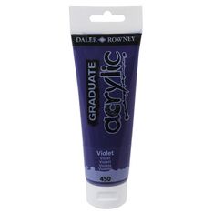 Daler-Rowney Graduate - Peinture acrylique - 120 ml - violet cadmium