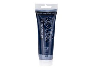 Daler-Rowney Graduate - Peinture acrylique - 120 ml - indigo