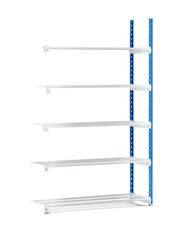 Paperflow Rang'Eco - Rack à étagère - élément suivant 5 niveaux - 100 x 200 x 34 cm