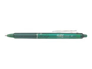 Pilot FriXion Ball Clicker - Bolígrafo  - verde - tinta de gel - 0.7 mm - fino - retractil - con borrador