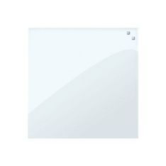 Naga - Tableau en verre - 45 x 45 cm - Blanc