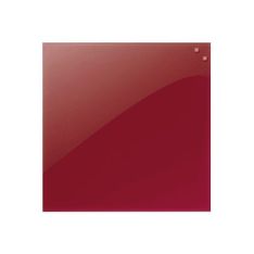 Naga - Tableau en verre - 45 x 45 cm - Rouge