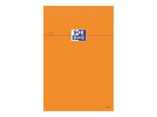 Oxford - Bloc notes - A4 + - 160 pages - petits carreaux - 80G