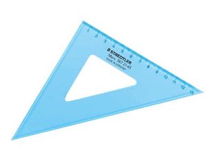 Staedtler Mars équerre 26 cm  45°, 45°   plastique