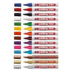 Edding 750 paint marker azul